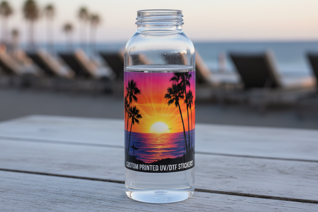 include the phrase custom printed uv/dtf stickers 